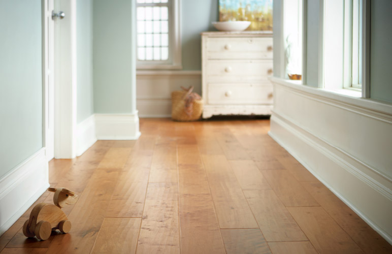 Photo of hardwood flooring