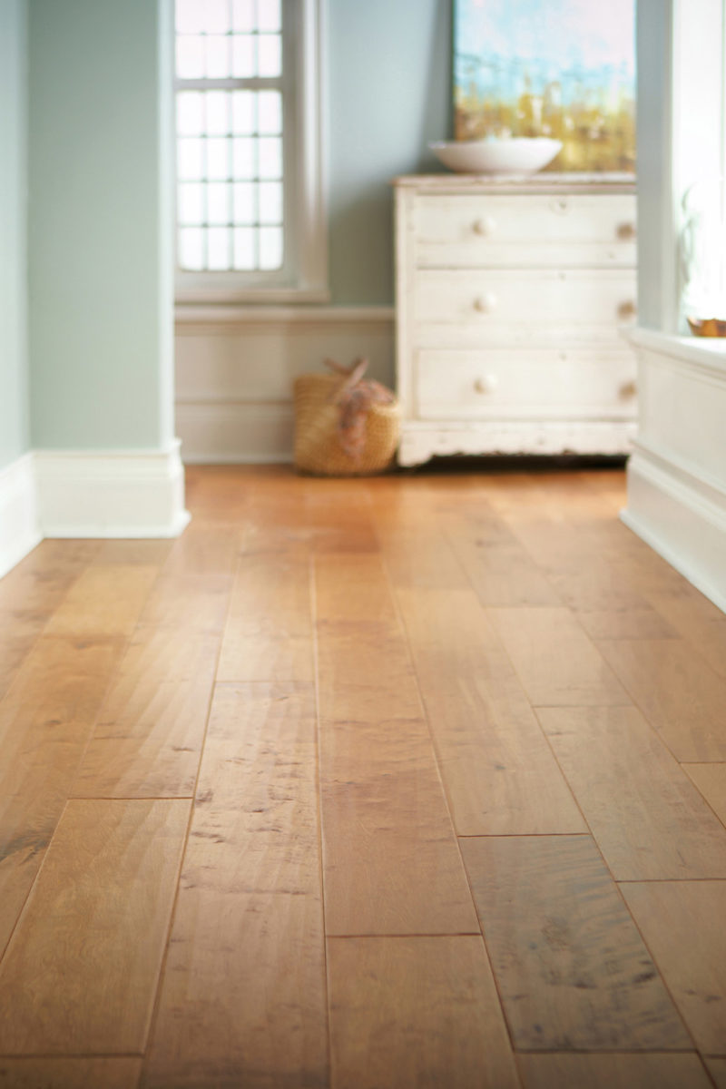 Photo of hardwood flooring